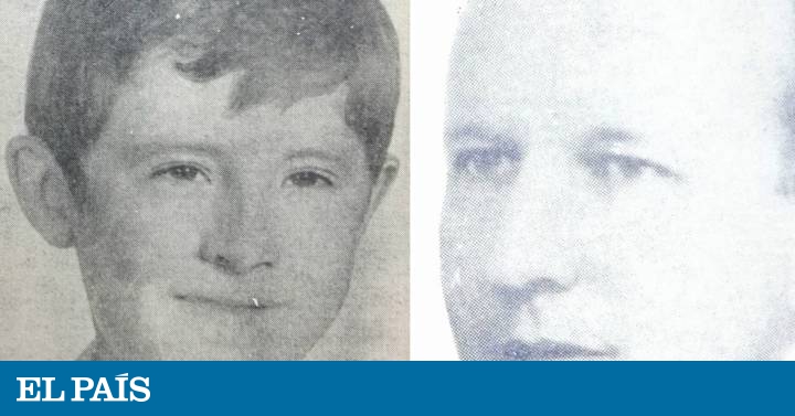 De izquierda a derecha, el monaguillo Francisco Calero Navalón y el sacerdote Josep Prat