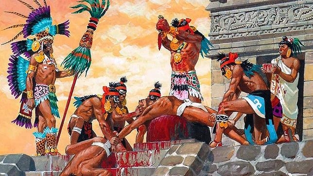 Los presos fueron hervidos vivos y su carne fue comida por los aztecas - P. Joubert