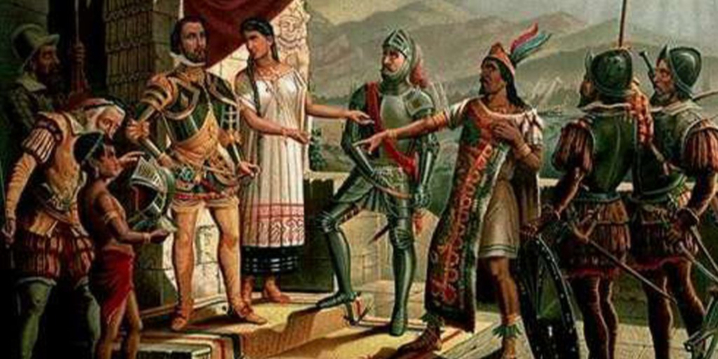 El tlatoani Moctezuma Xocoyotzin tuvo conocimiento de ocho presagios funestos previo a la llegada de los españoles (Foto: Twitter@Cuauhtemoc_1521)