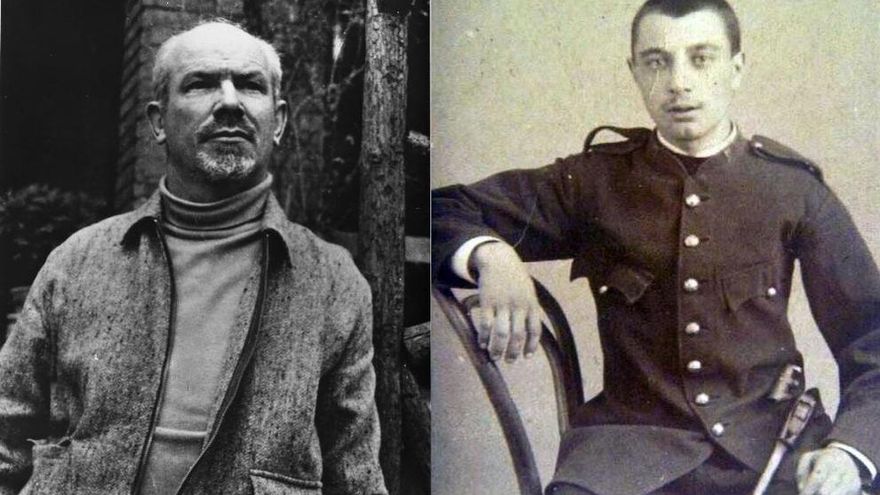 Norman Bethune y Anselmo Vilar. infoLibre/Cortesía de Jesús Hurtado