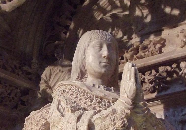 Sepulcro de Alfonso de Castilla en la Cartuja de Miraflores (Burgos) ABC