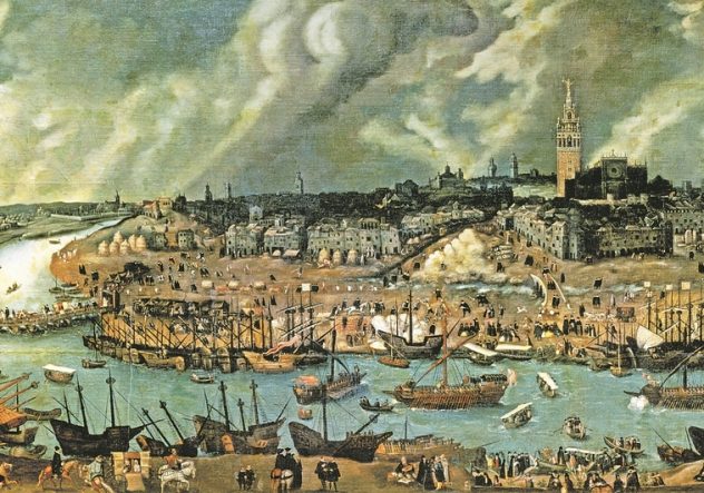 «VISTA DE SEVILLA», ATRIBUIDA A SÁNCHEZ COELLO (ÚLTIMO TERCIODEL XVI)