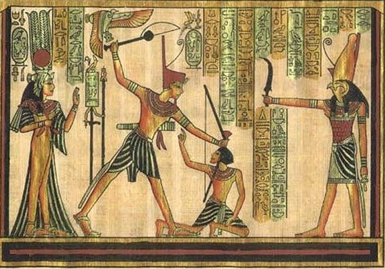 Representación de uno de los castigos de Egipto ABC