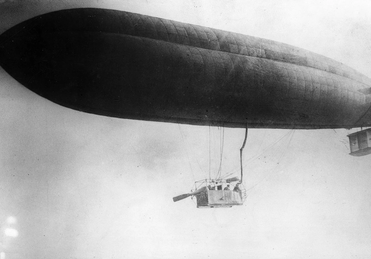 El dirigible de Leonardo Torres Quevedo ABC