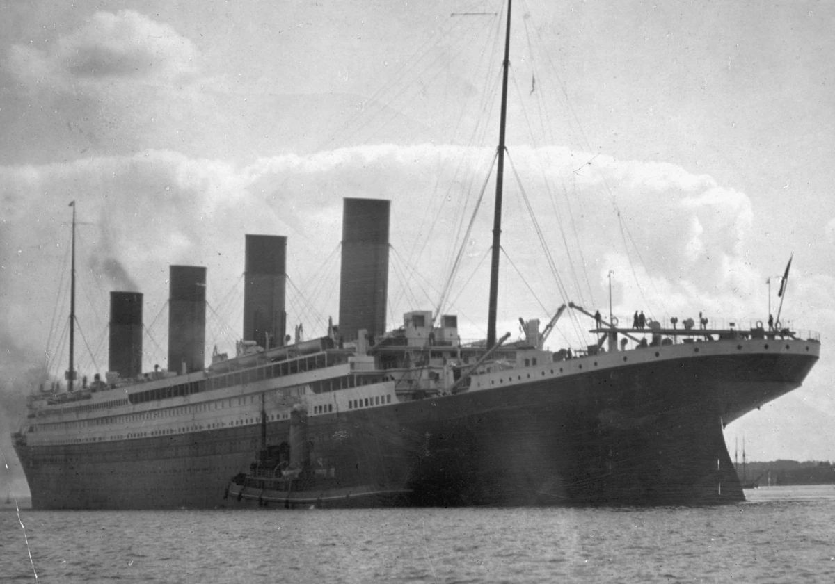 El RMS Titanic, que zarpó del puerto de Southampton el 10 de abril de 1912 ABC