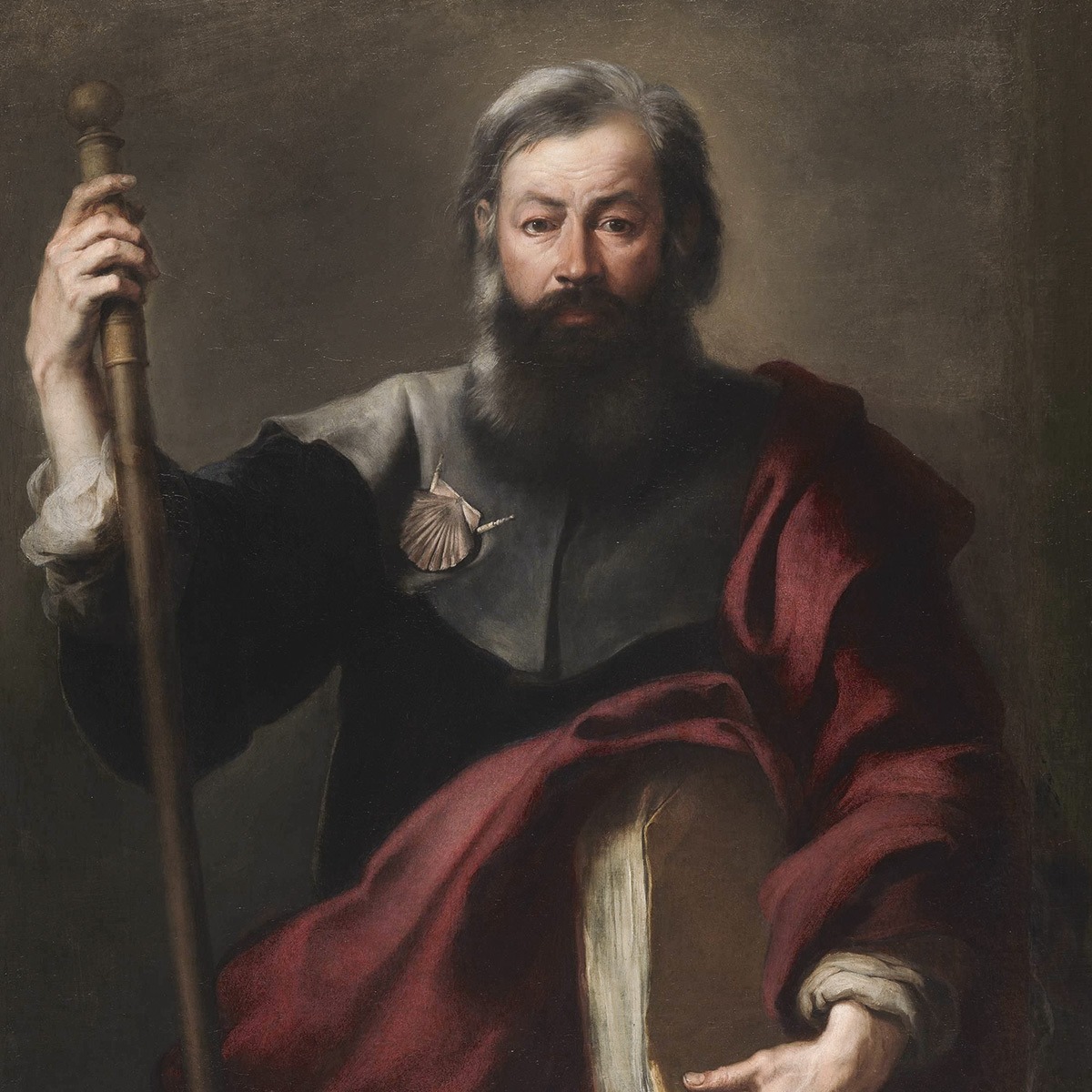 El apóstol Santiago, pintado por Murillo.